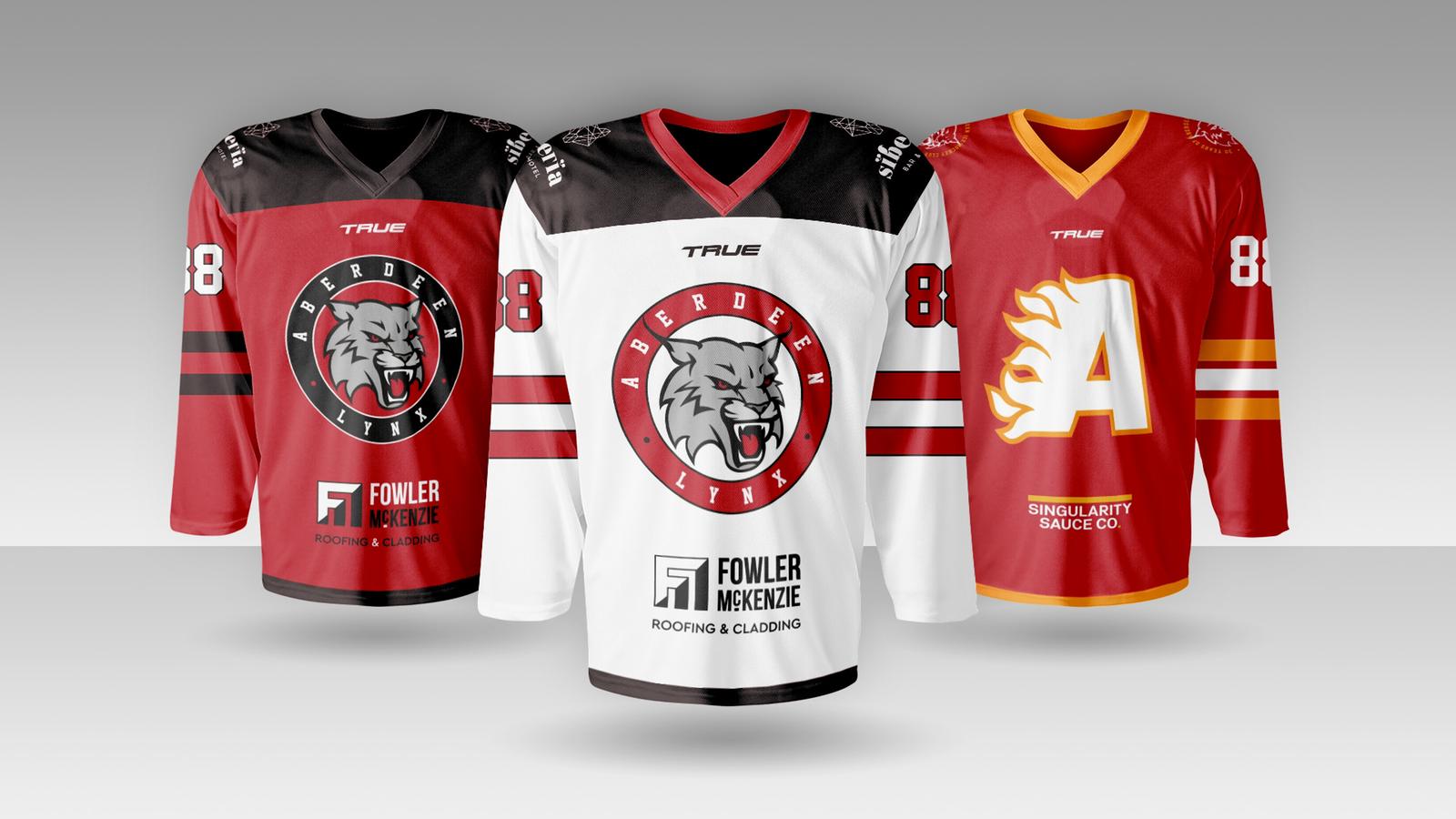 Aberdeen Lynx Shirt Lineup 2022